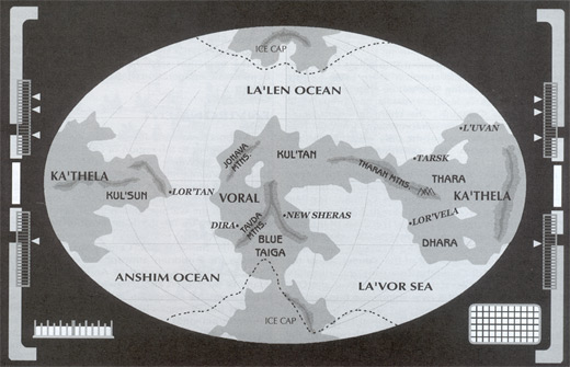Map of Andoria.