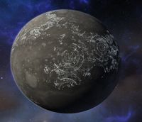 Lunar Colony, Orbit view.