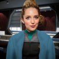 Madison as the Assistant Chief Medical Officer on Starbase 118 Operations & the USS Narendra, 2401