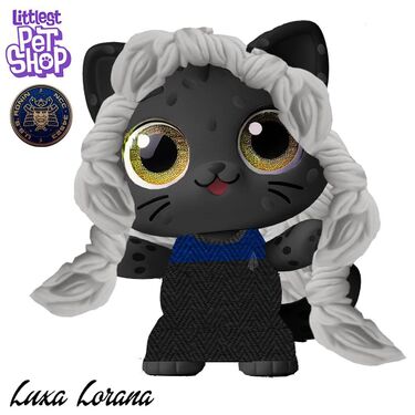 A small toy based on the likeness of Luxa Lorana by Alyndra Syrex