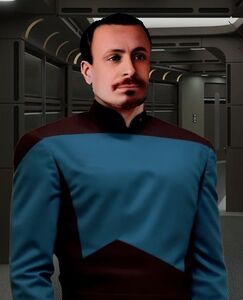 Lieutenant Slav Shewytch, Science Officer