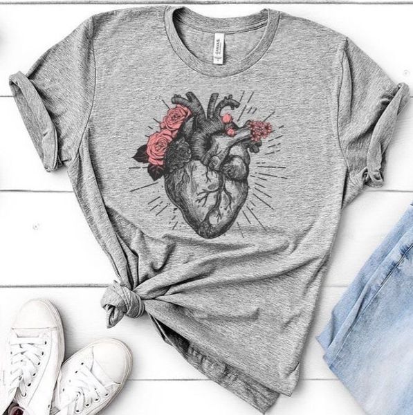 File:Grey Anatomical Flower Heart T-shirt.jpg