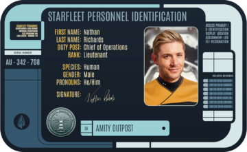 Nathan's Starfleet ID, 2399