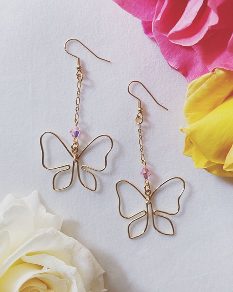 File:Wire Butterfly Earrings.png