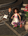 Garth and Vee Turner-West at wedding of Alucard and Angie Vess.