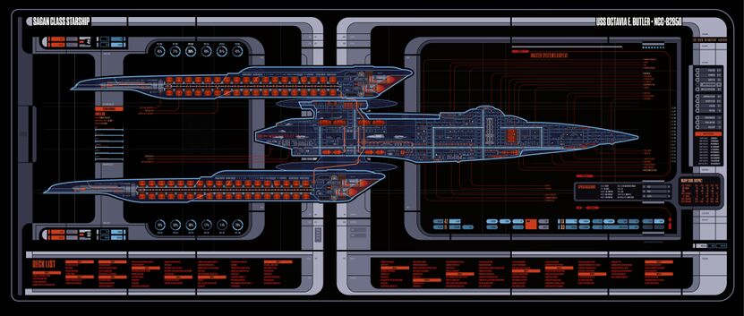 The detailed Master System Diagram for the Octavia E Butler. Click to open the hi-res version.