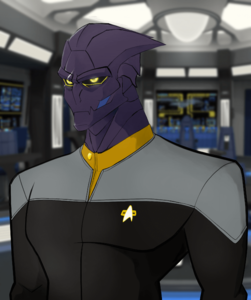 Nestira recruited [Obsius Sill-con]] to help convince Liz to leave Miranda VII. They have not interacted much, but Nestira is grateful for his willingness to help.