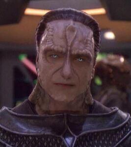 Ferri works as aide for Ambassador Lukin Zorkal, but is seen as family member by the older Cardassian - which however does not mean that he isn't strict with her.