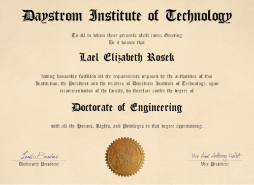 Doctorate of Engineering, Focus in Biomechanics