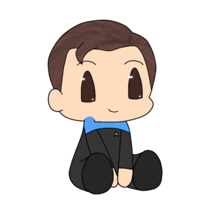 Chibi Beck sans mustache drawn by Rebecca Iko