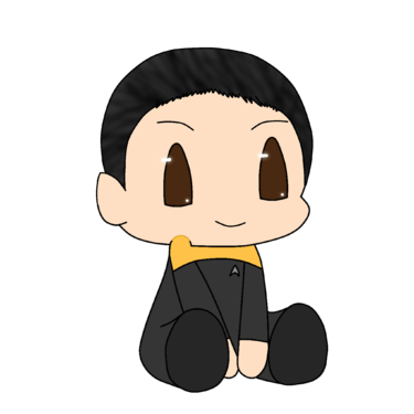 Chibi Alidar Raedai made by Rebecca Iko