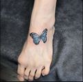 The tattoo that Sheila has on her left foot. She got it to symbolize leaving her home planet.
