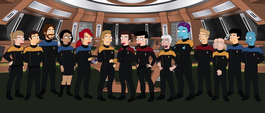 Futurama: USS Gorkon Edition 2023 Halloween avatars by Jo Marshall and Torvi Ylvor