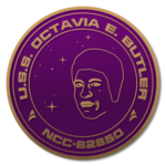 link=https://wiki.starbase118.net/wiki/File:USS Octavia E Butler-logo.png